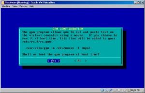 Slackware GPM