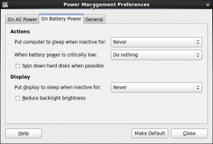 Screenshot-Power Management Preferences